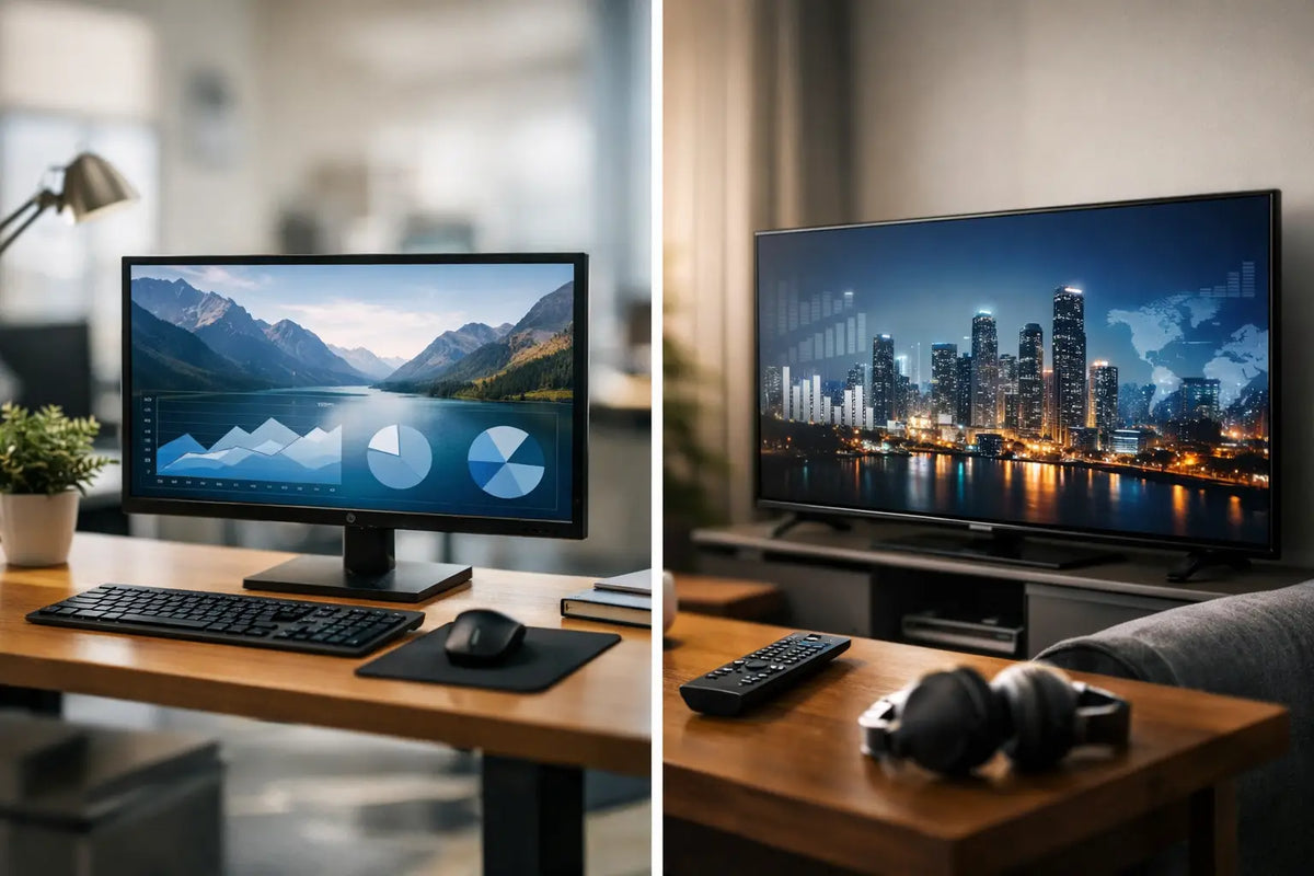 Desktop Monitor vs TV: Which Screen Fits You?