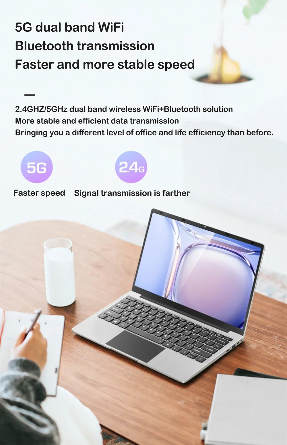 Ultra Thin Lightweight Notebook