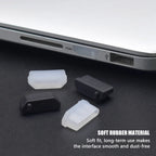 Tapón antipolvo de silicona transparente