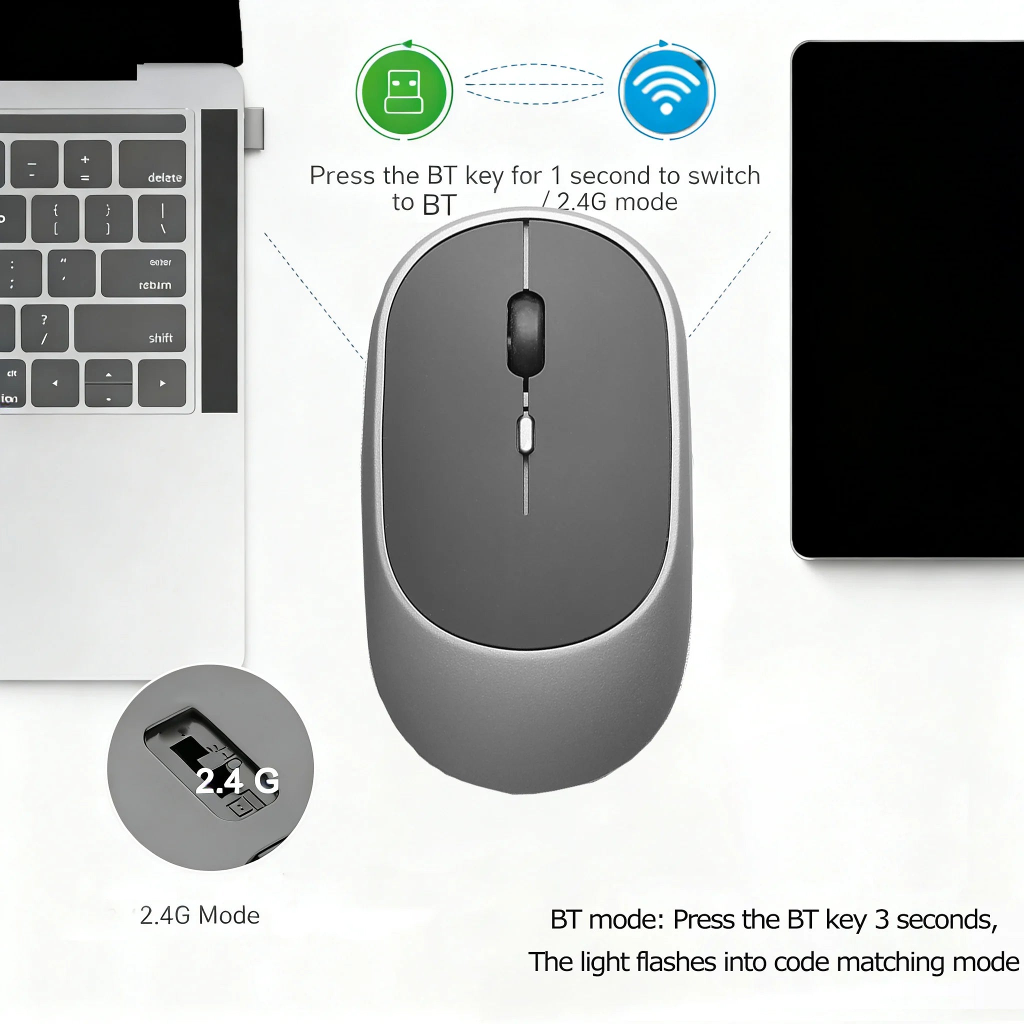 Wireless Mouse Bluetooth