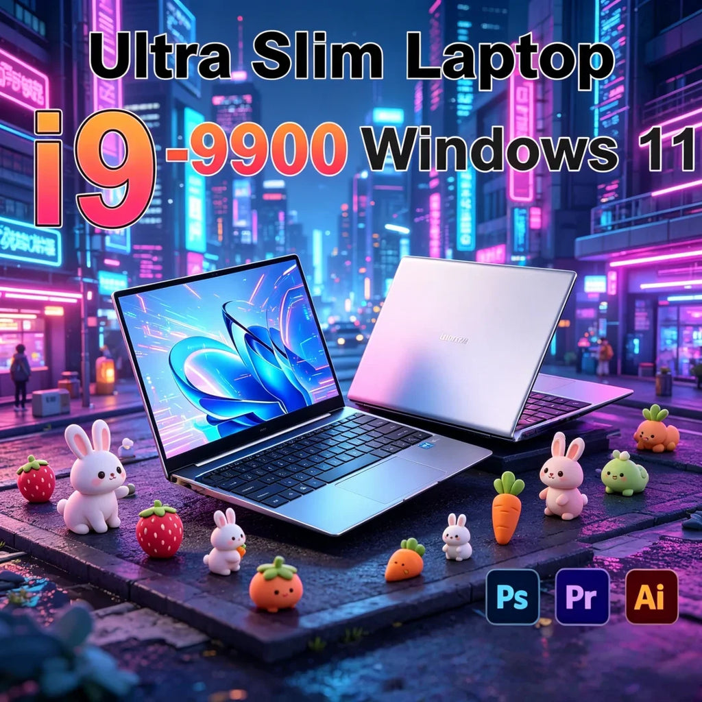 Ultra Slim Laptop PC Windows 11