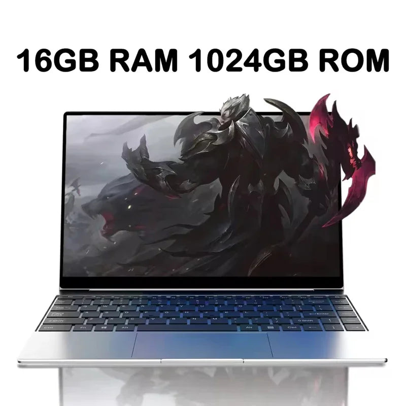 Ultra Slim Laptop PC Windows 11