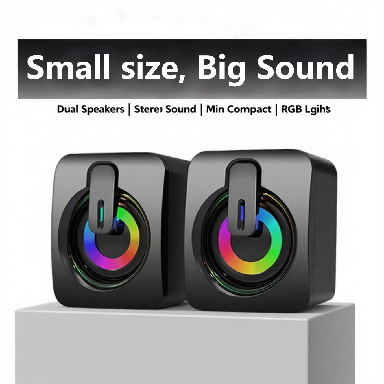 Caja de Sonido Estéreo HIFI para PC