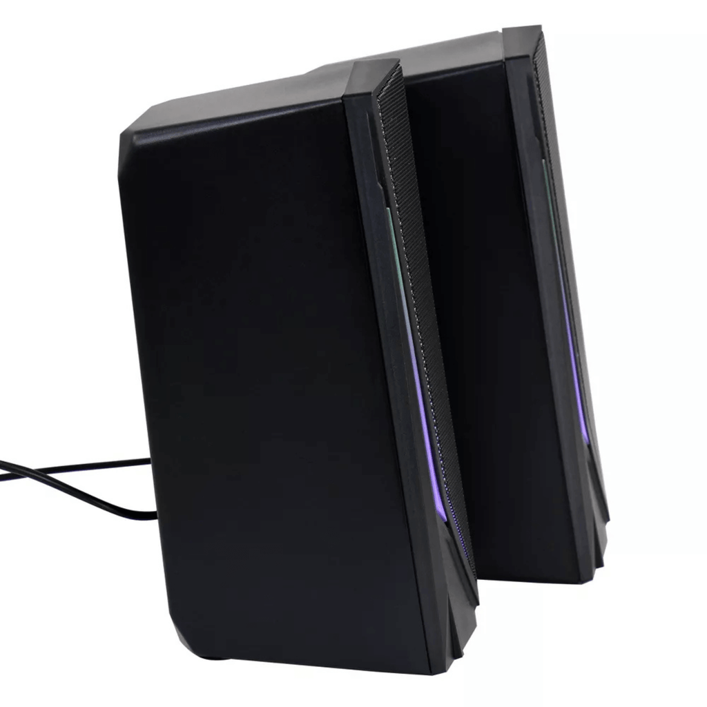 Altavoces para juegos de ordenador beFree Sound Dual 2.0 con luces LED RGB