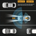 Dual camera Dash Cam for cars