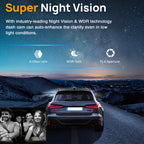 Dual camera Dash Cam for cars