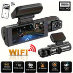 Dual camera Dash Cam for cars