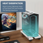 Mobile Cpu Stand Holder Tower Stand with Rolling Caster