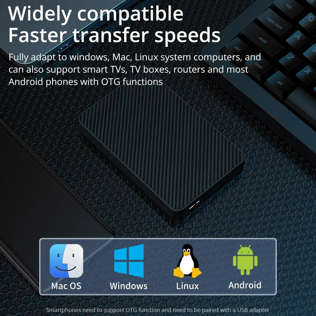 External Hard Drive 2.5 Portable Hard Drive