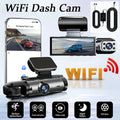 Dual camera Dash Cam for cars