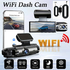 Dual camera Dash Cam for cars