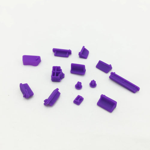 16Pcs/set Universal Anti Dustproof Notebook Port Plug Silicone