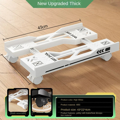 Mobile Cpu Stand Holder Tower Stand with Rolling Caster