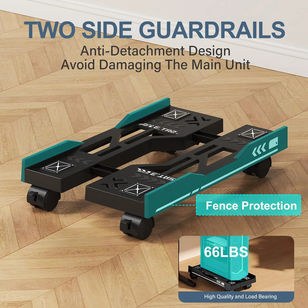 Mobile Cpu Stand Holder Tower Stand with Rolling Caster
