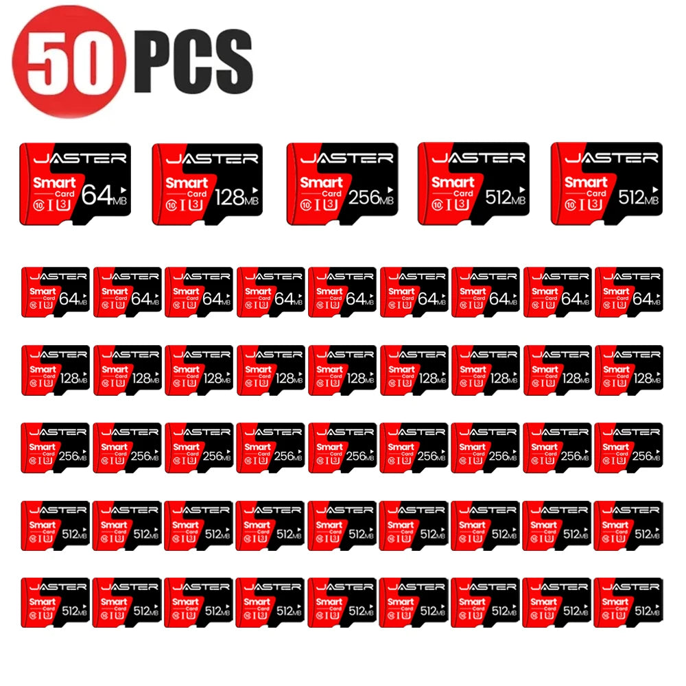50PCS TF Card Black SD Card