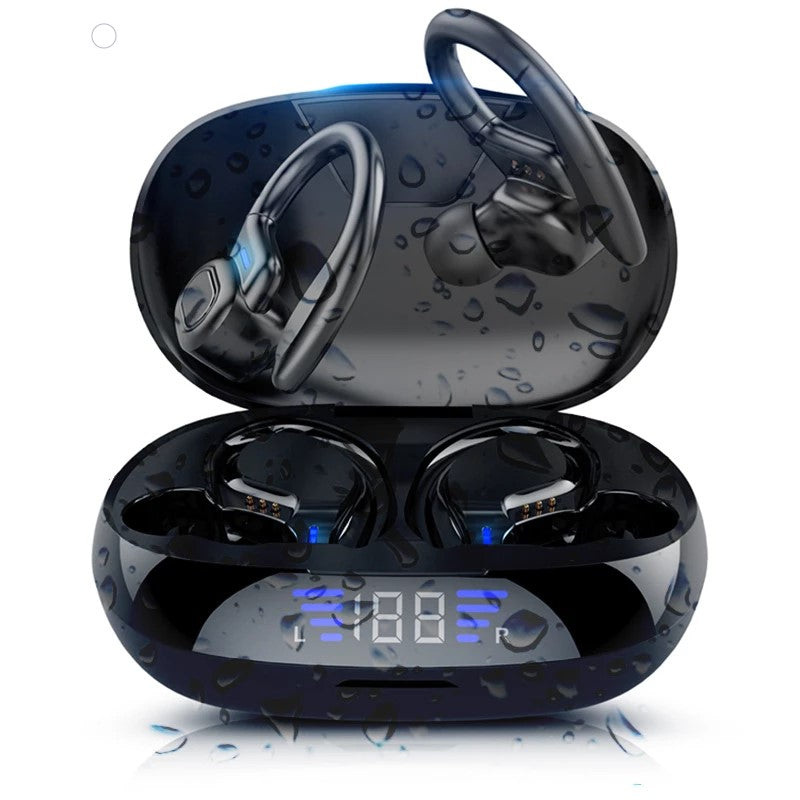 Sport Bluetooth V5.0 Headset LED Display