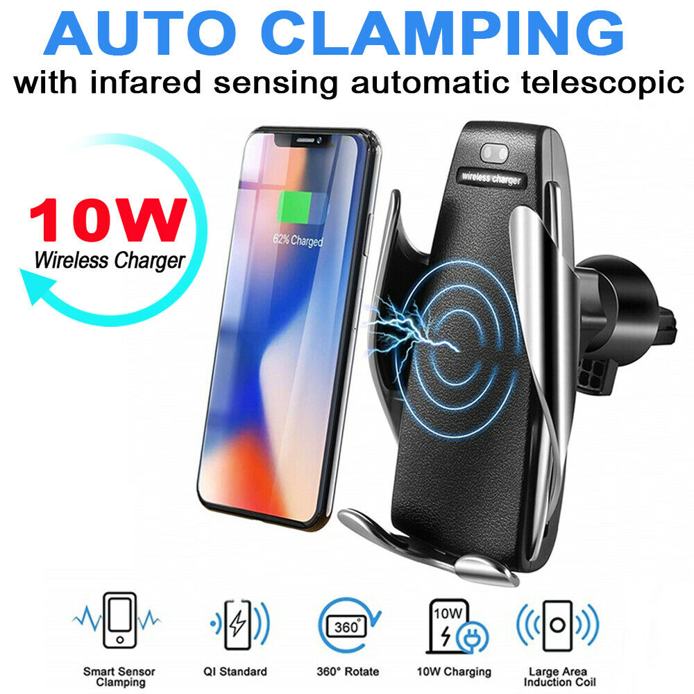 Automatic Clamp Wireless Charger