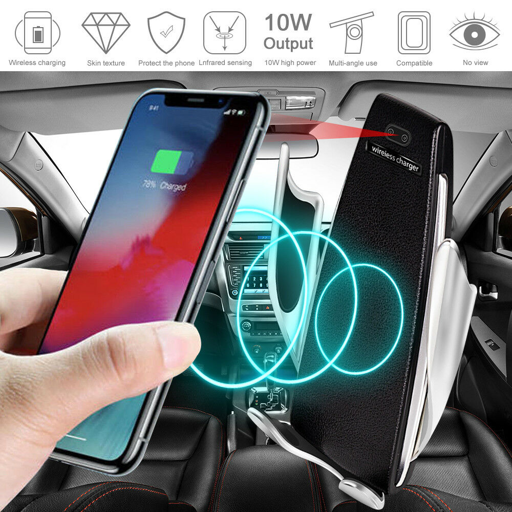 Automatic Clamp Wireless Charger