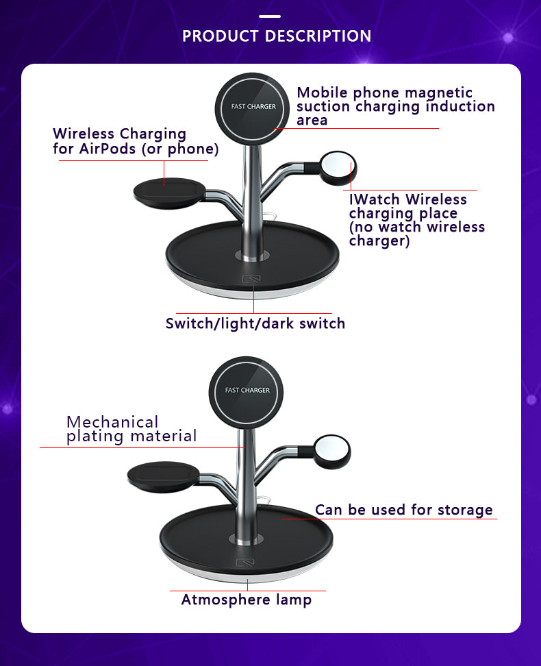 Universal Wireless Charging Stand