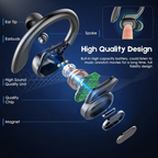 Sport Bluetooth V5.0 Headset LED Display