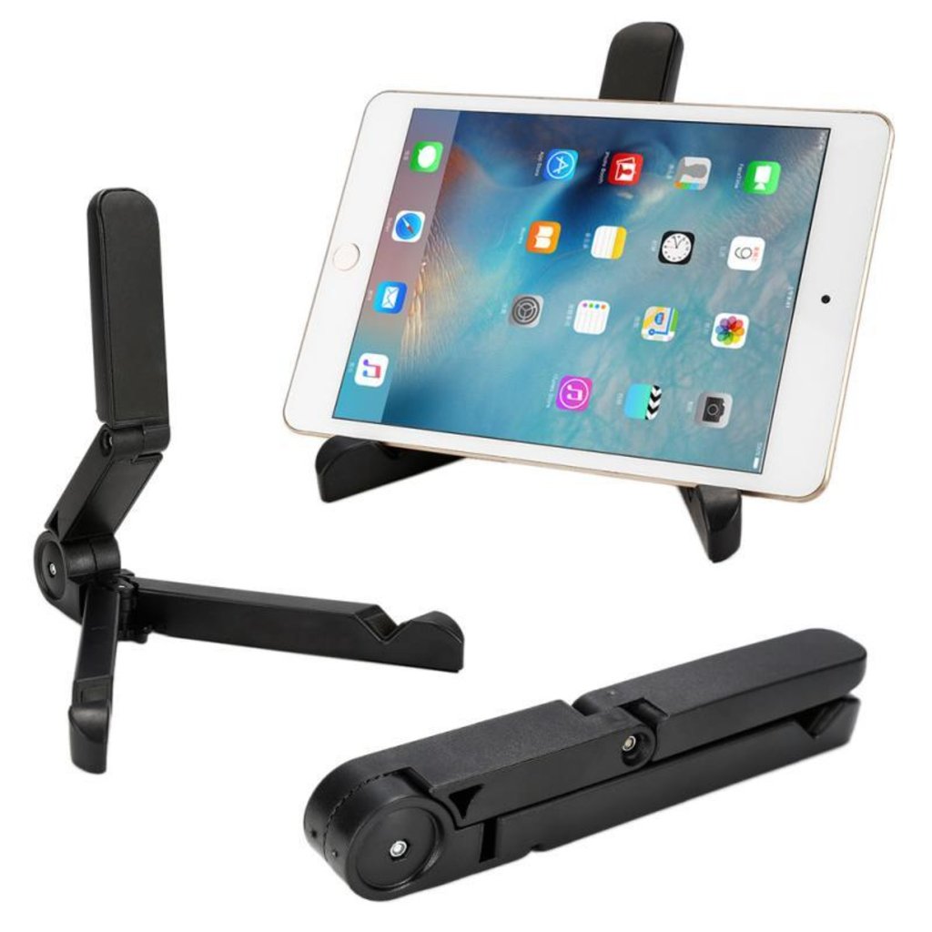 Soporte universal plegable y ajustable para iPad y tableta