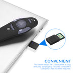 Wireless Presenter with Red Laser Pointer