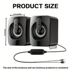 Caja de Sonido Estéreo HIFI para PC