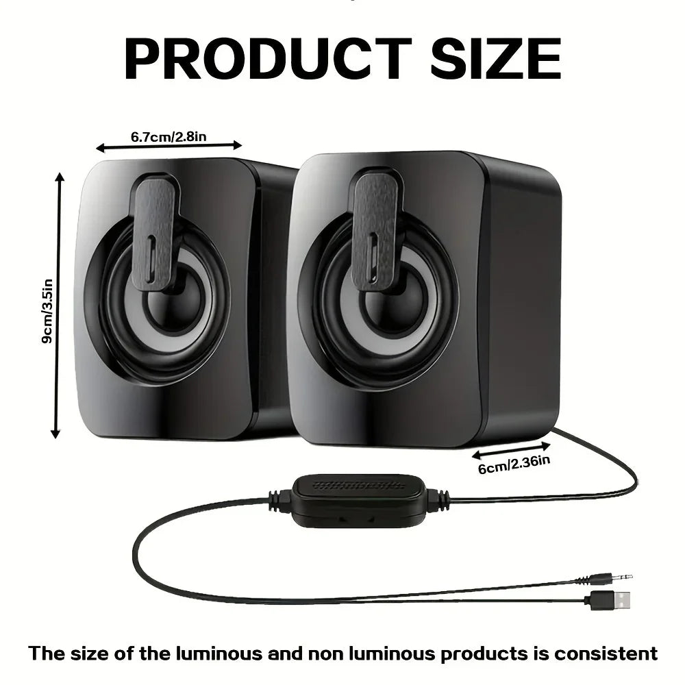 Caja de Sonido Estéreo HIFI para PC