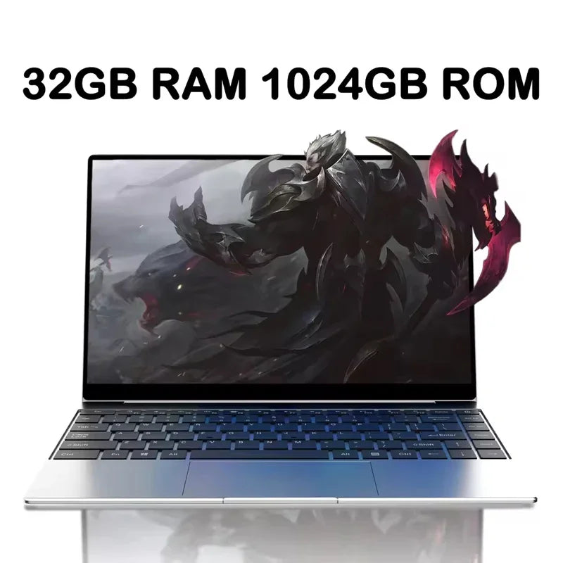 Ultra Slim Laptop PC Windows 11