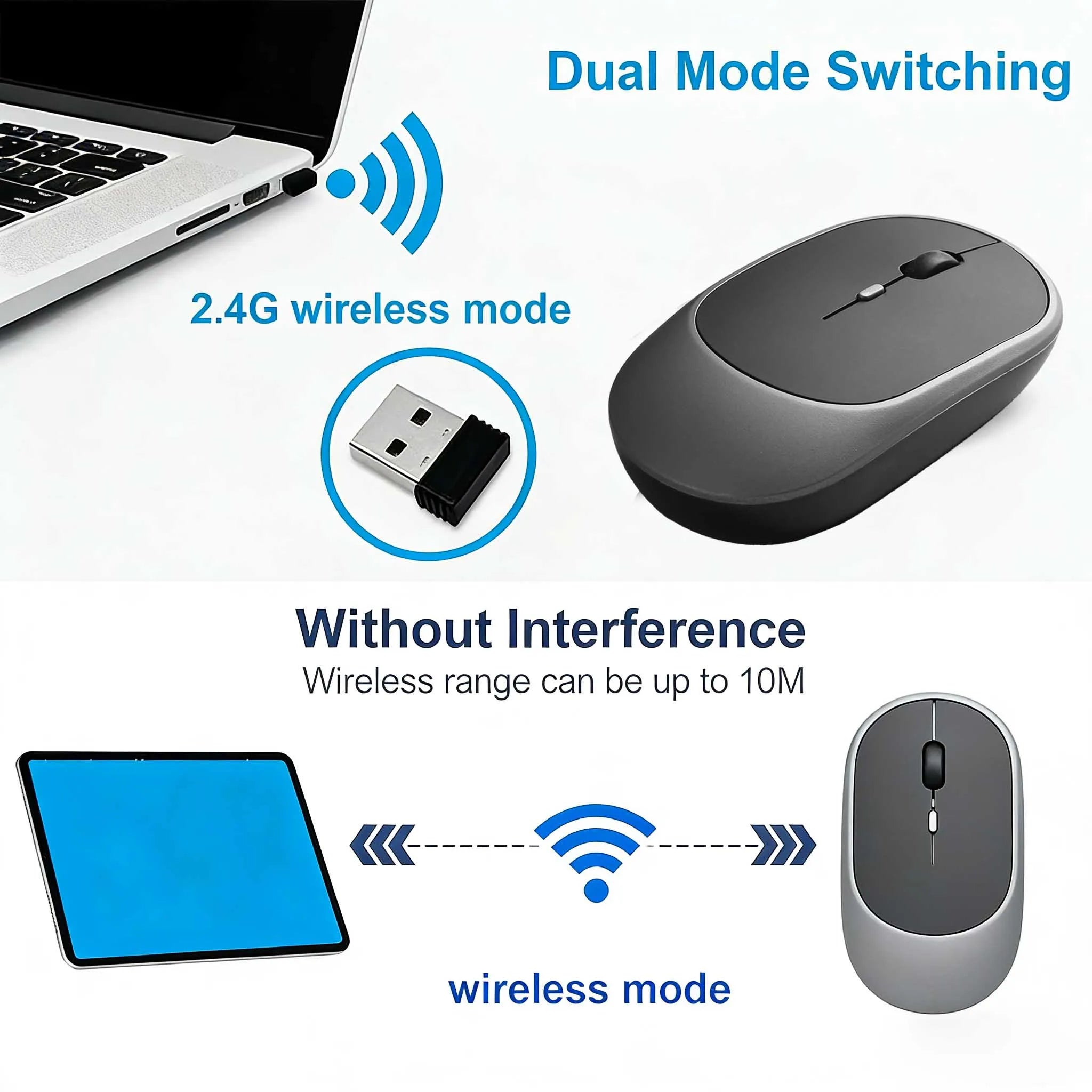 Wireless Mouse Bluetooth