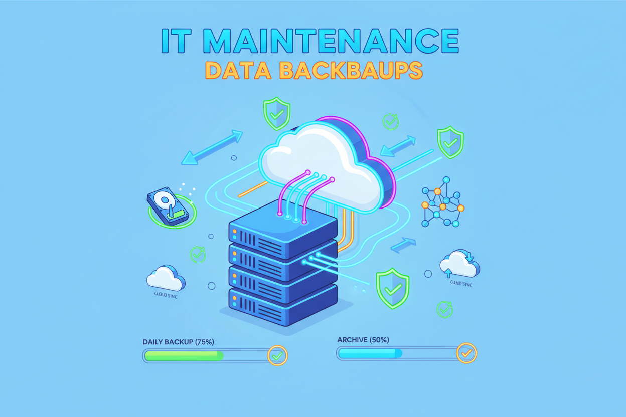 IT Maintenance - Data backups and recovery planning