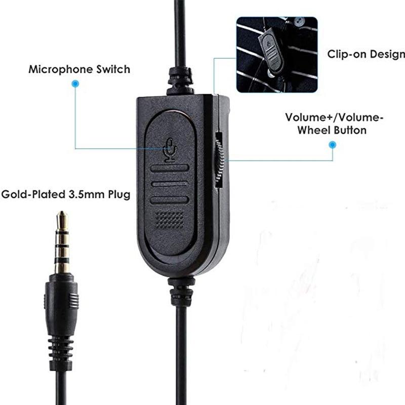 Auriculares estéreo para juegos con cable y LED