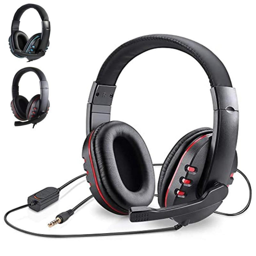 Auriculares estéreo para juegos con cable y LED