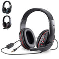 Auriculares estéreo para juegos con cable y LED