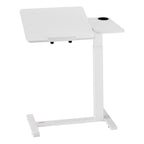 Mesa de Noche Móvil con Escritorio Plegable